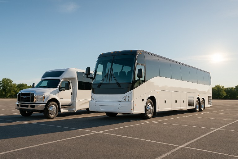 Charter Bus in Napa