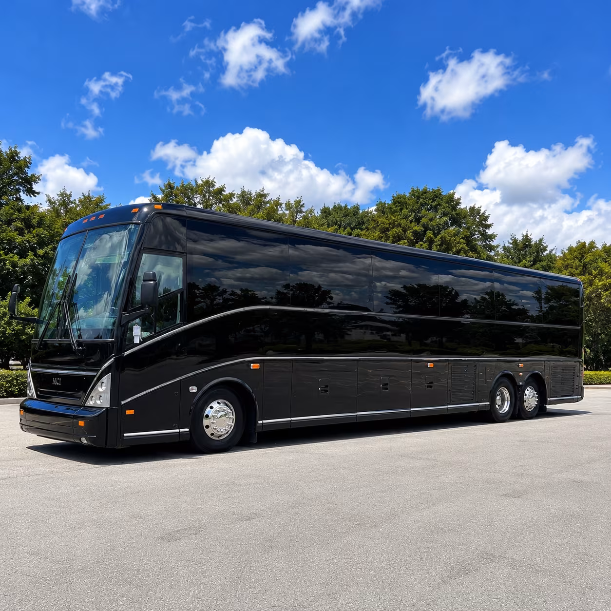 napa bus rental service area