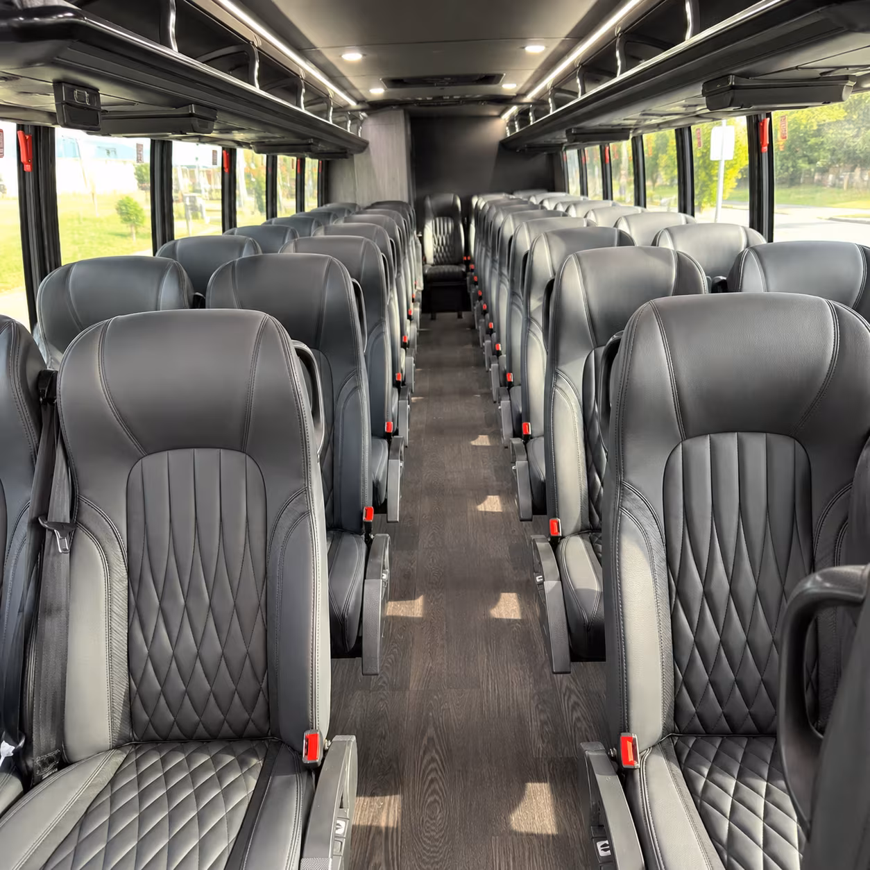 napa religious group transportation onboard seating