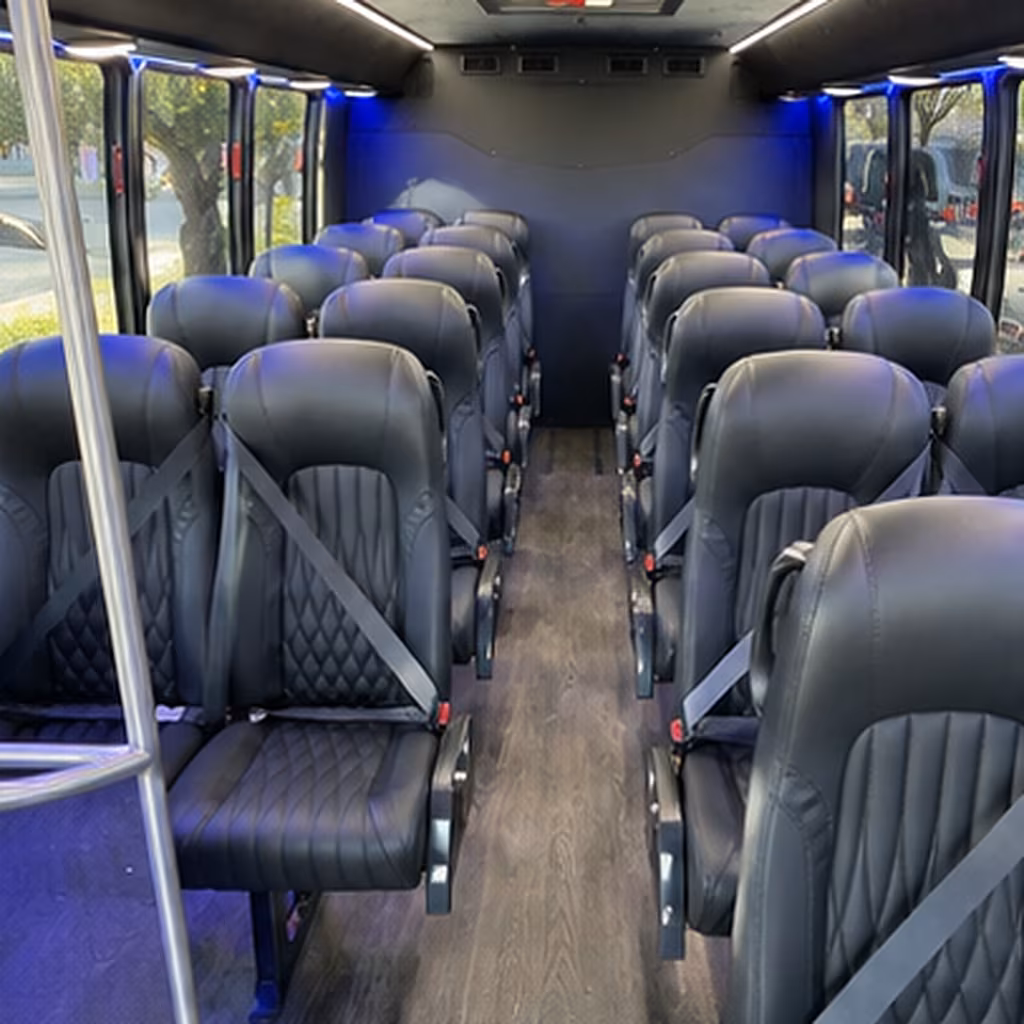 napa school event transportation onboard seating